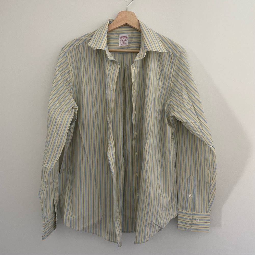 Brooks Brothers | Classic fit stretch Supima® cotton shirt | 16